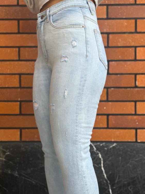 عکس شلوار زنانه زارا آبی روشن