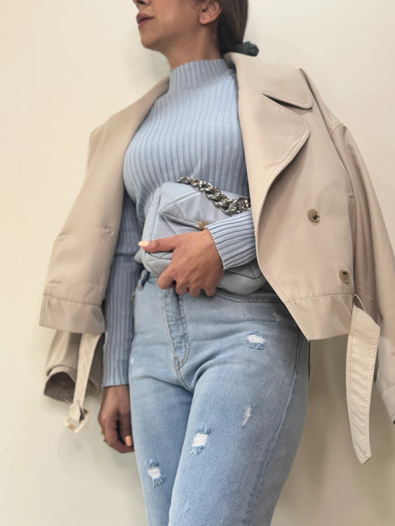 کت شیک و یونیک پاییزی فری سایز ۳۶-۴۴