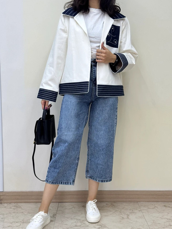 عکس از مانتو کوتاه زنانه گلدوزی شده خاص در کرج