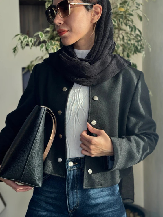 کت فوتر زنانه کراپ فوتر نرم و راحت طراحی مینیمال