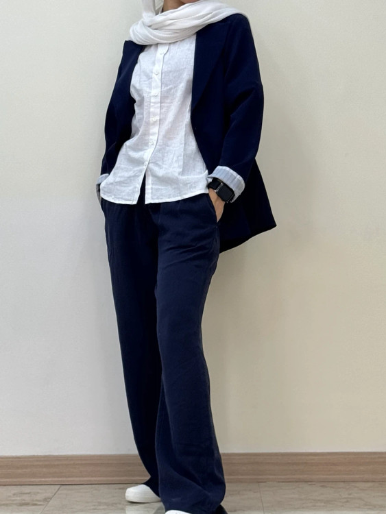 کت اورسایز زنانه طرح زارا آستین دوبل با کیفیت وارداتی زارا