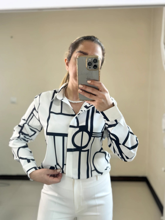 شومیز زنانه آستین بلند حریر ساتن مناسب استایل مجلسی و رسمی