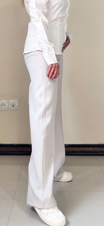 شلوار واید لگ زنانه خنک مخصوص تابستون