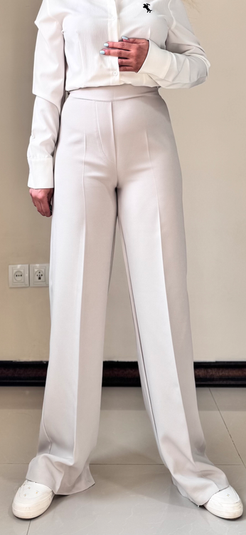 شلوار واید لگ زنانه پارچه ای خوش کوپ