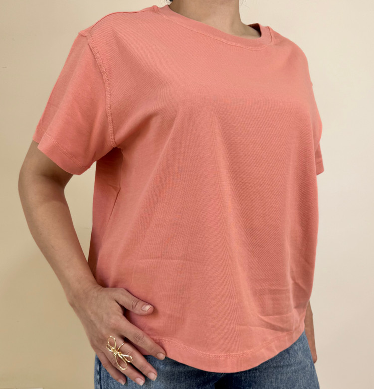 تیشرت زنانه هلویی