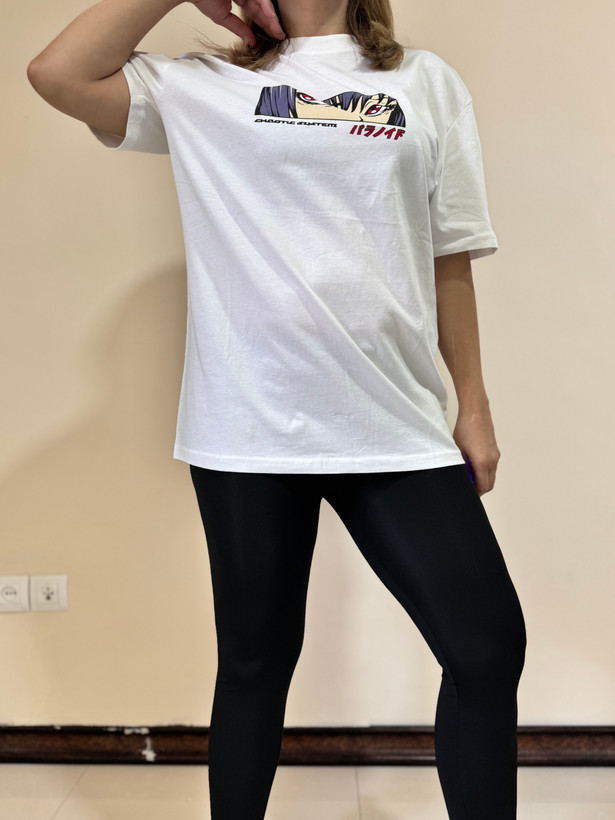 تیشرت وارداتی سفید زنانه
